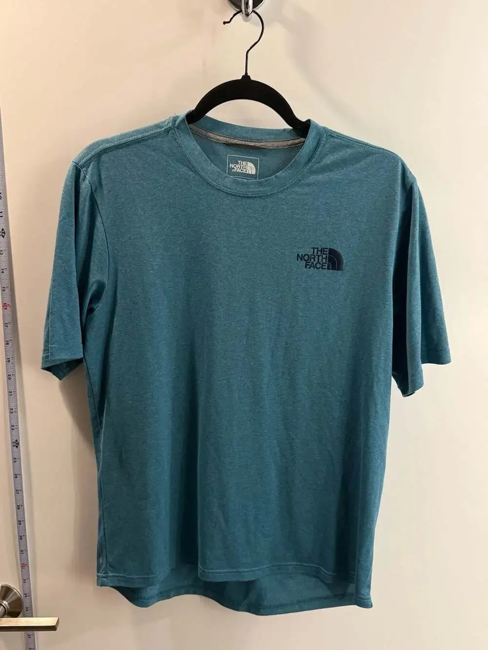 The North Face Men's Active Fit Performance T-Shirt Teal Heather Size S